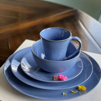 Rhapsody Blue Stoneware Dinnerware
