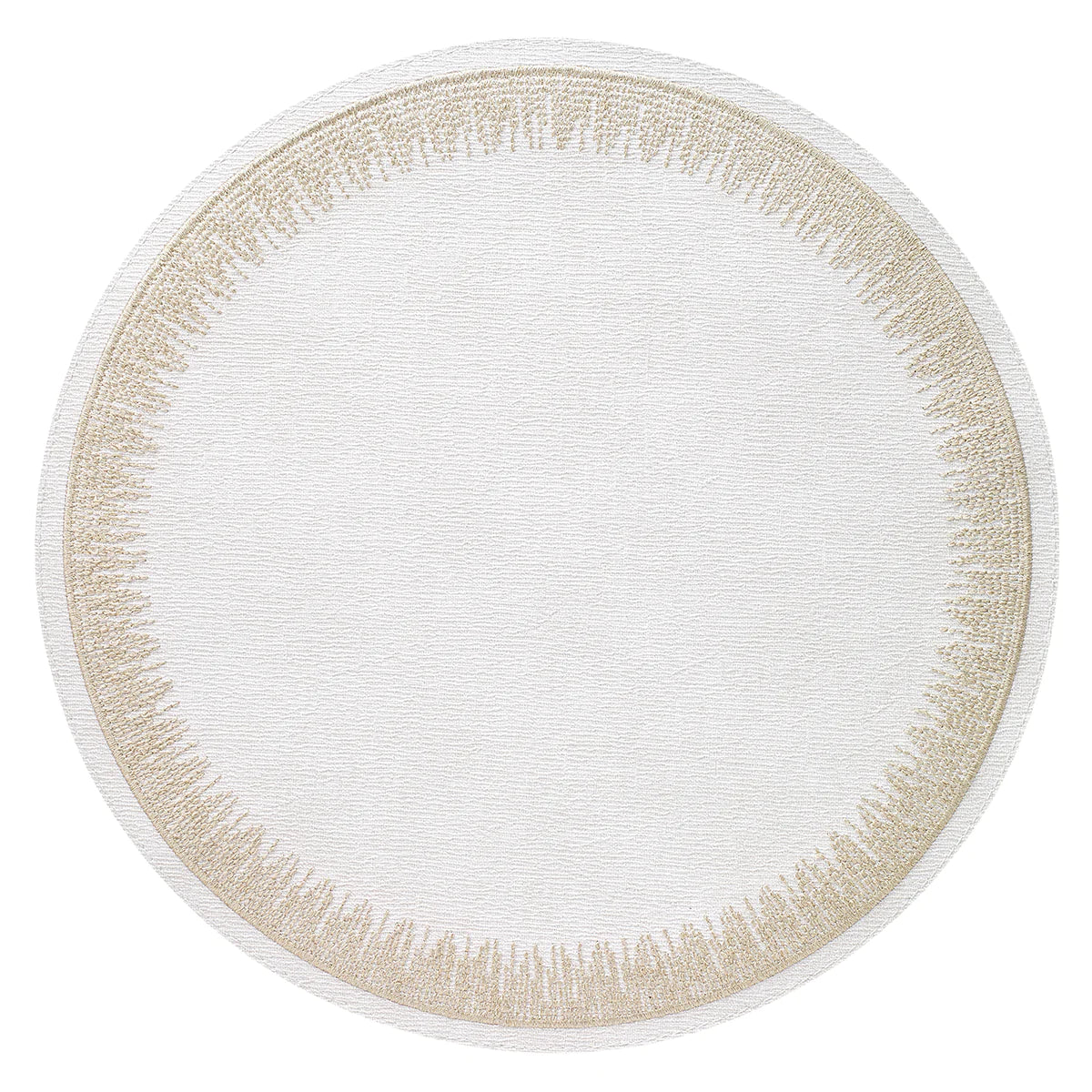 Flare Round Placemats Champagne Set of 4