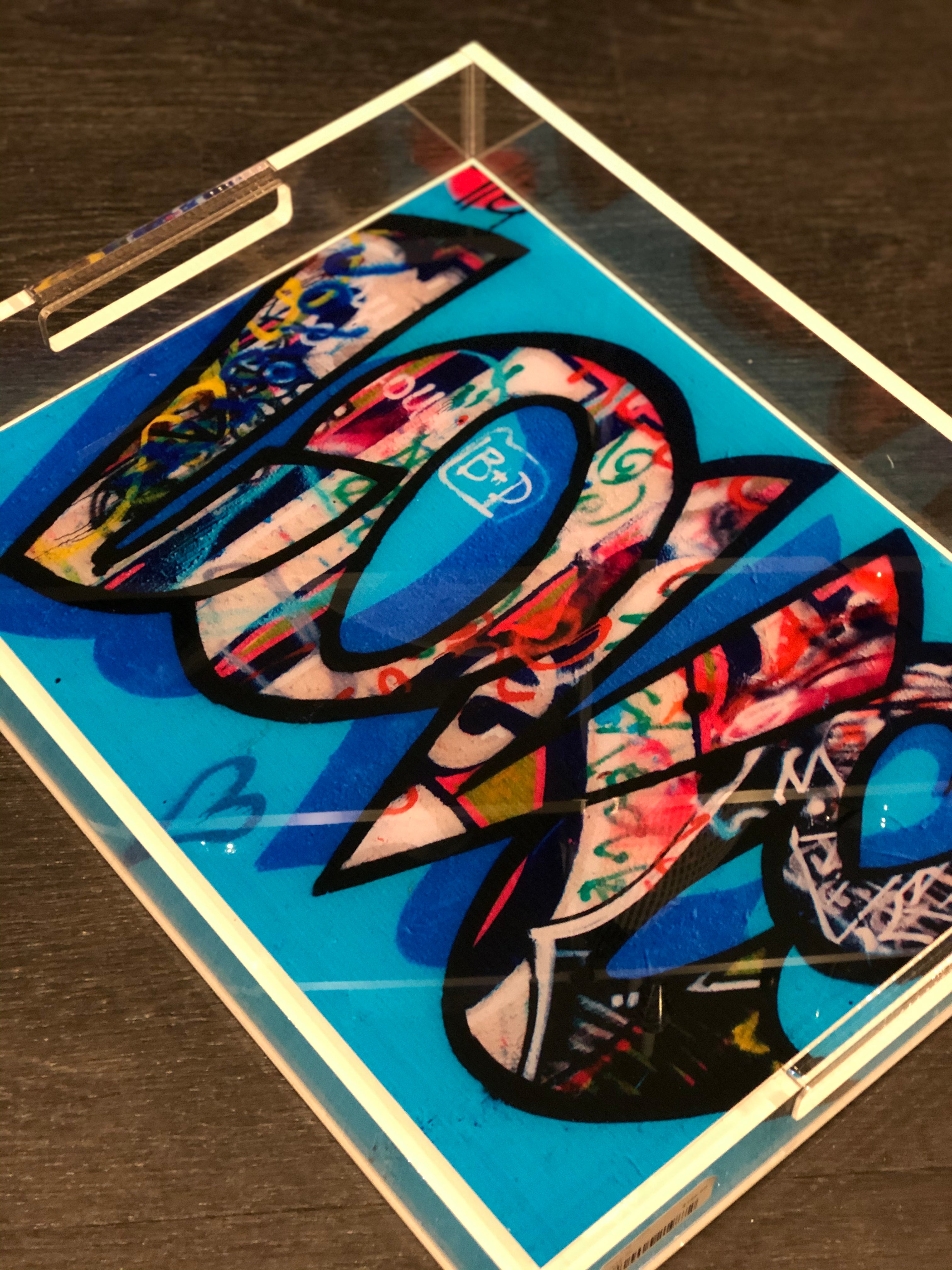 Graffiti Love Tray | Limited Edition – Current Home NY