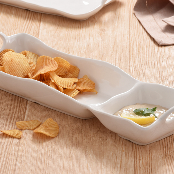 Ivy Melamine Chip & Dip.