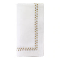 Pearls Napkin Set of 4 Gold