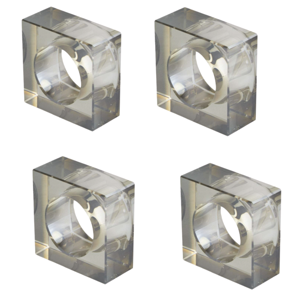 Crystal napkin sales ring holder