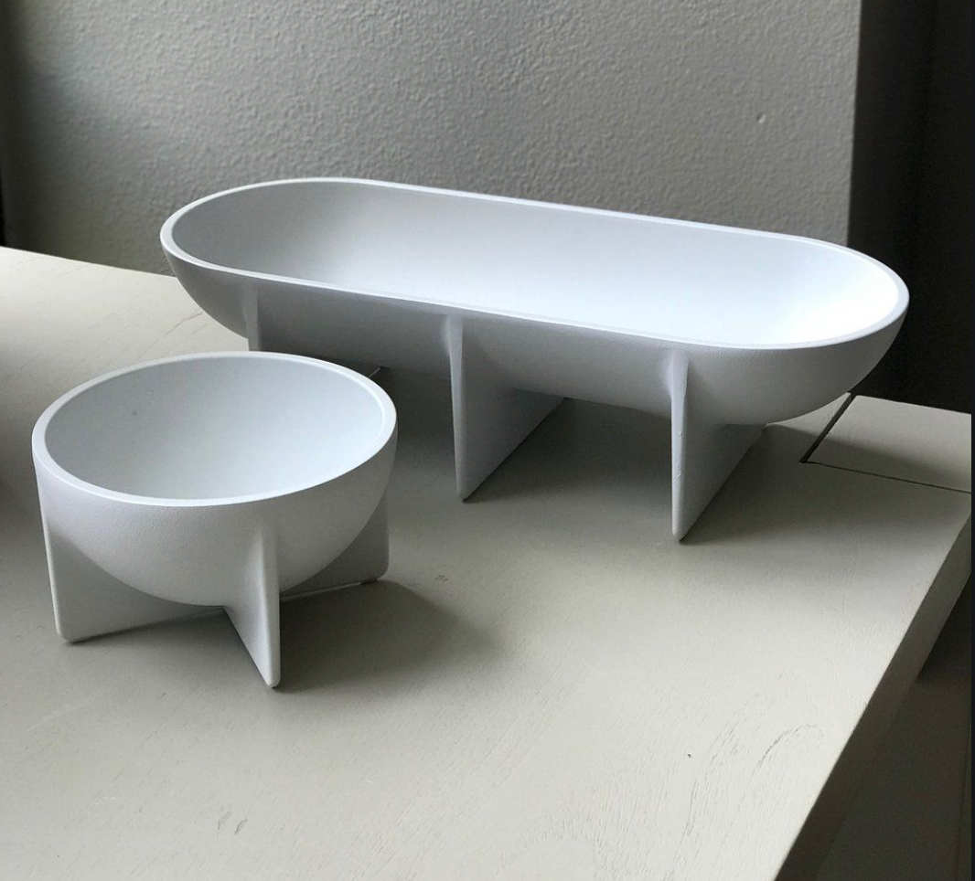 Standing Bowls Round Small