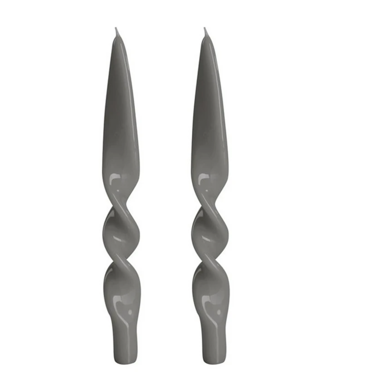 Twist Candle Set of 2 | Various Colors