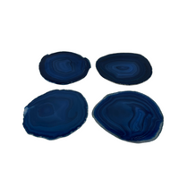 Agate Coaster Set Blue