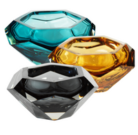 Diamond Cut Glass Bowls
