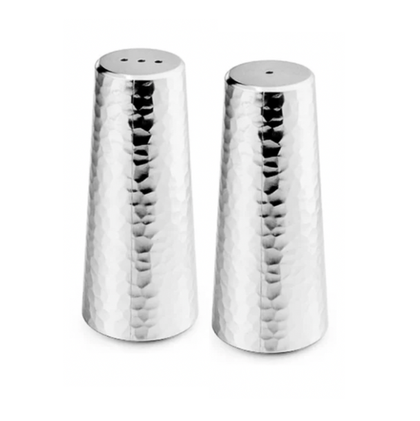 Hammered Salt & Pepper Shaker Set