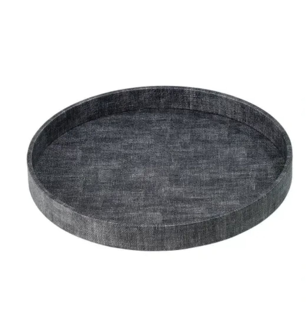 Luster Round Tray