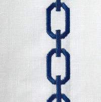Chains Napkin Navy Set of 4