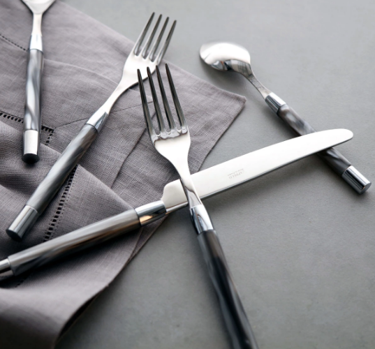 Conty Flatware 5 Piece Setting - Grey