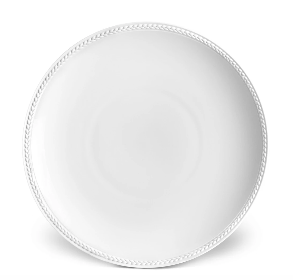 Soie Tressée White Dinnerware