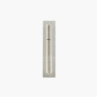 Silver mezuzah case. 