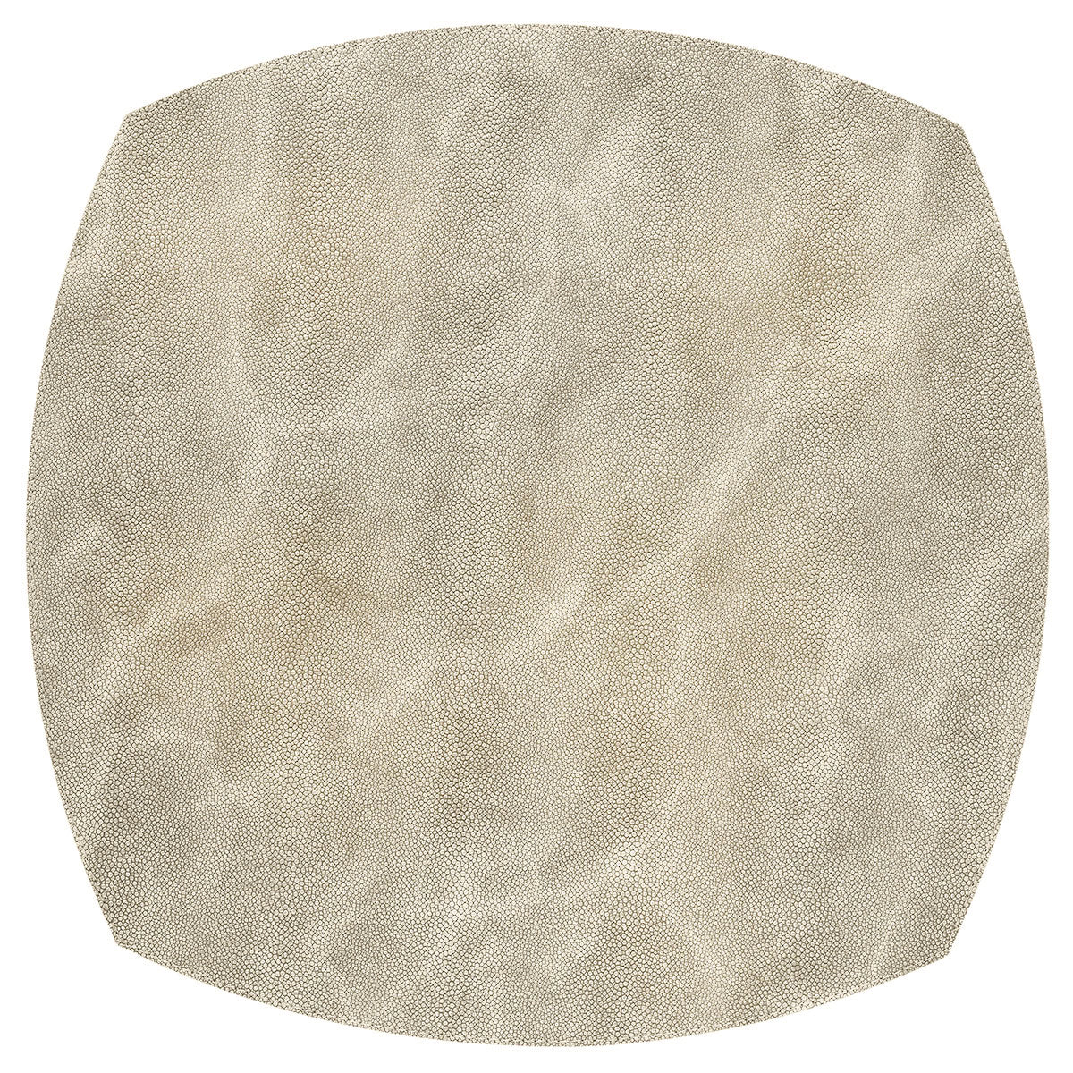 Stingray Elliptical Square Placemat Pearl Set of 4