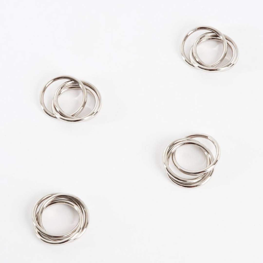 Metal Rings Small Silver