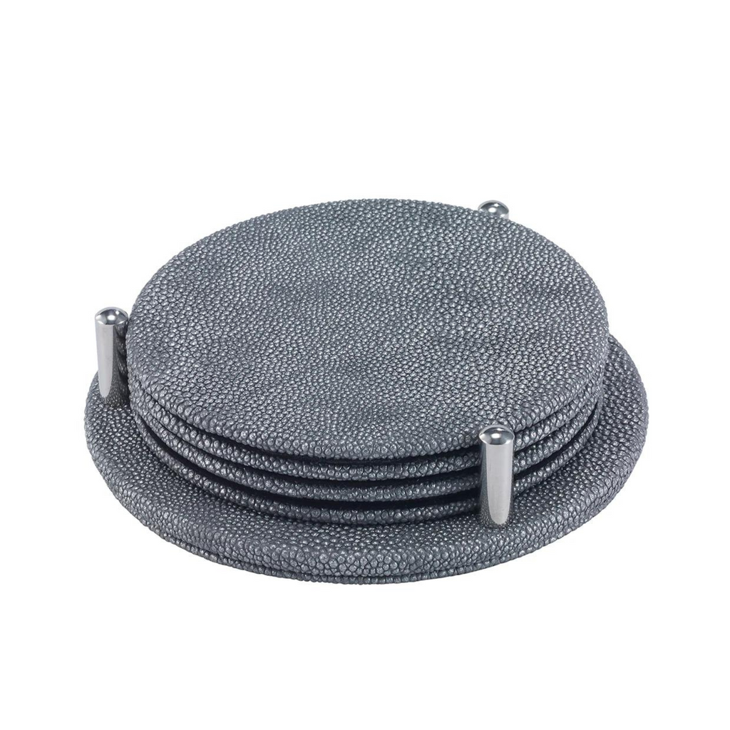 Stingray Coaster Set of 4 - Grey