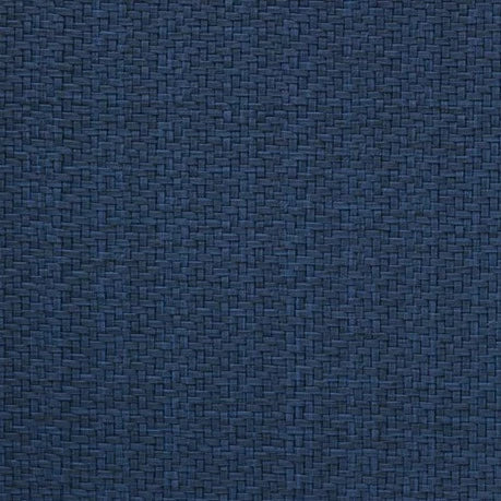 Wicker Round Placemat Navy Set of 4