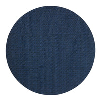 Wicker Round Placemat Navy Set of 4