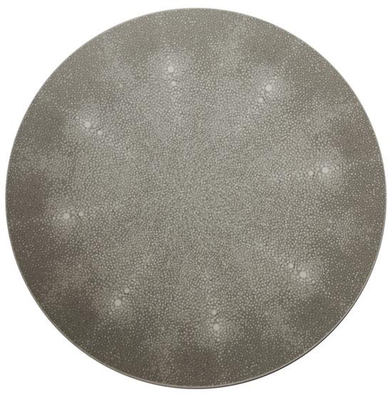 Shagreen Placemat Grey Set of 4