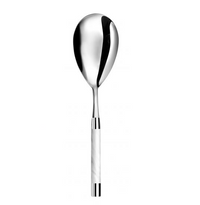 Conty Large Serving Spoon White