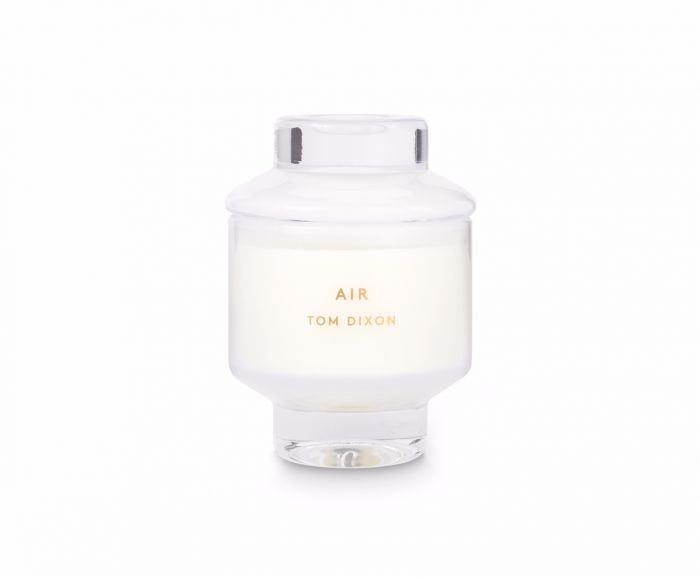 Elements air white fragrant candle.