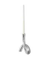 Sierra Serpente Silver Candlestick 8"