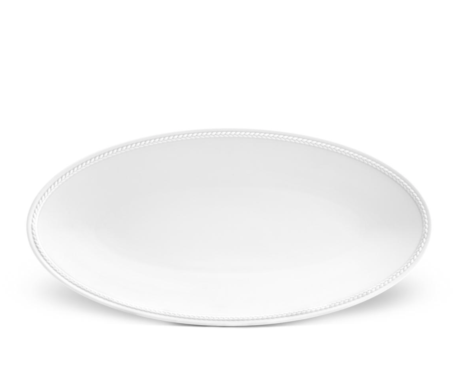 Soie Tressée White Dinnerware