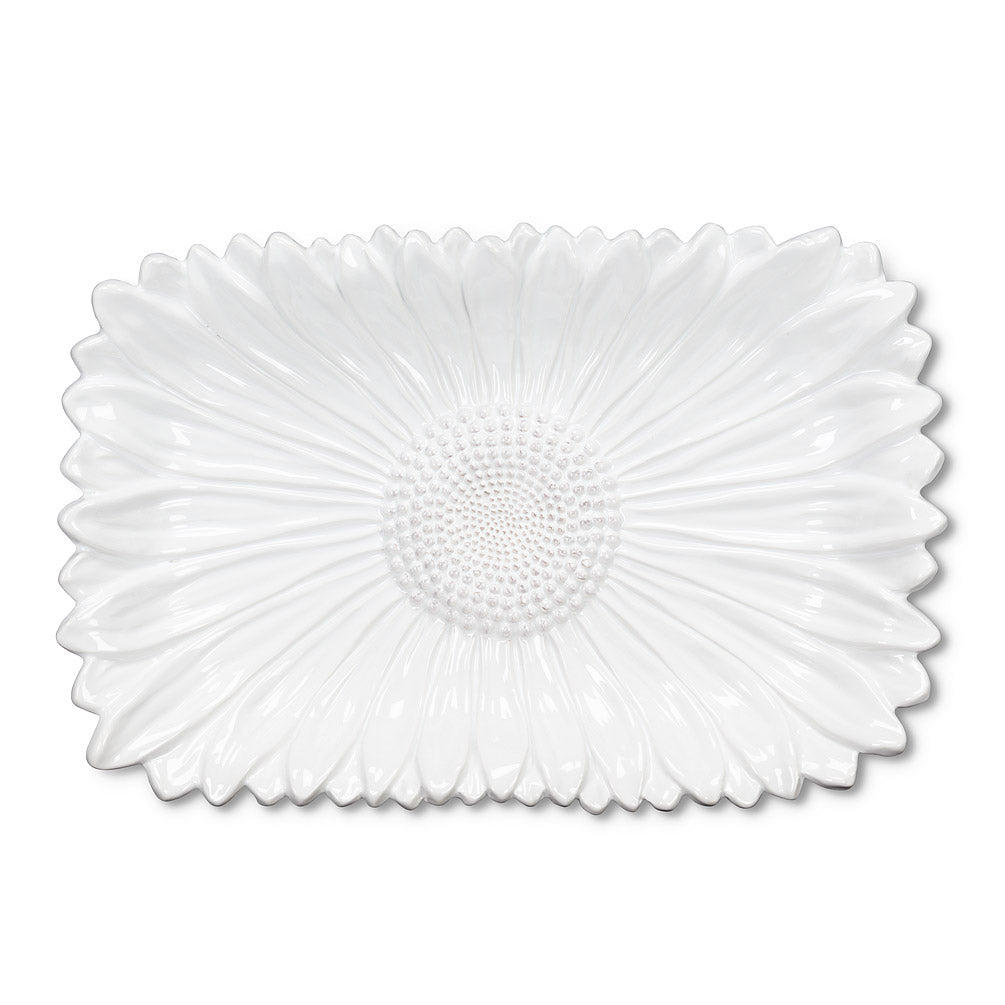 Flower Rectangle Platter
