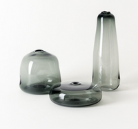 Big Gems Vase - Charcoal -