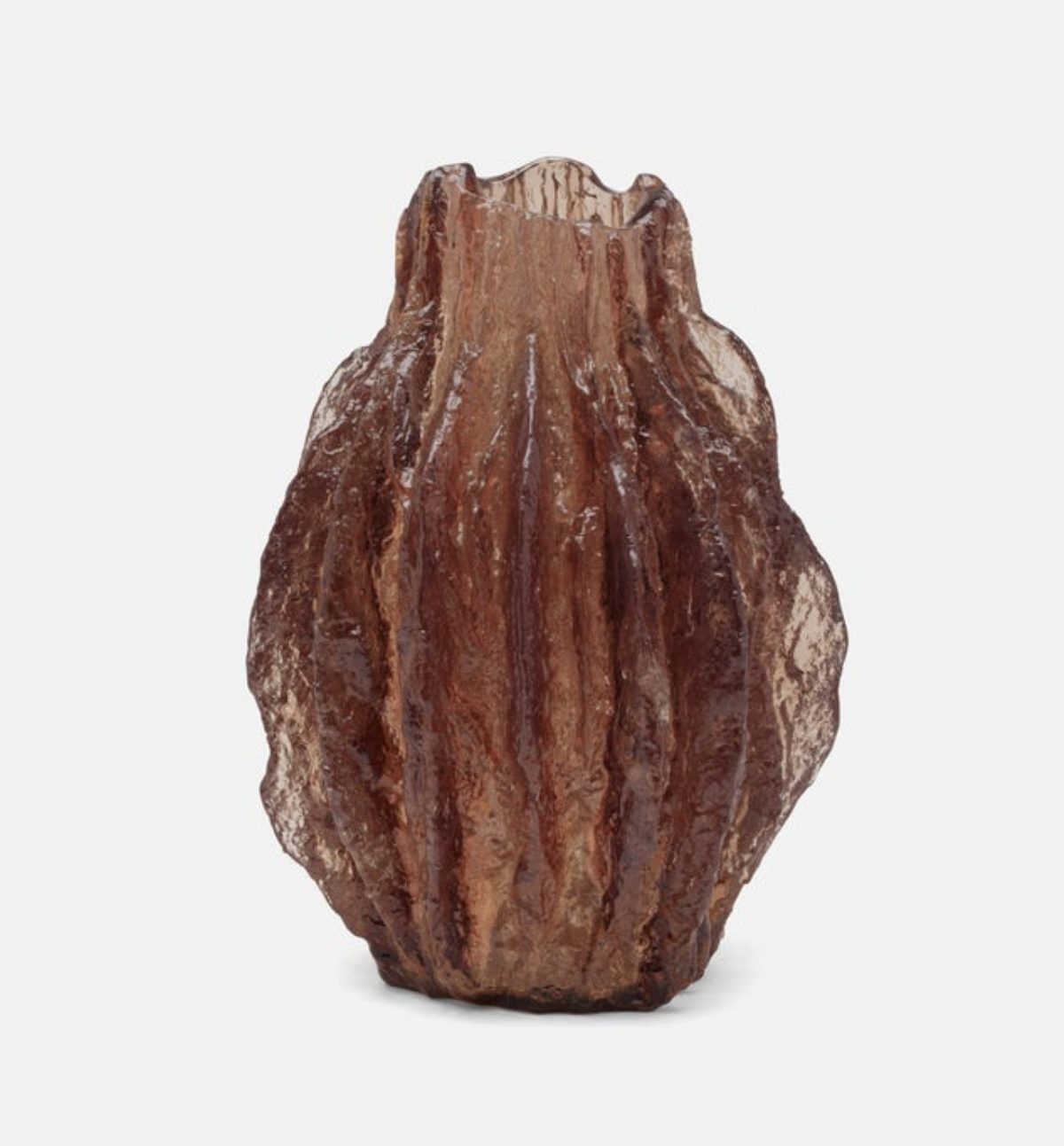 Mercer Resin Cocoa Vase