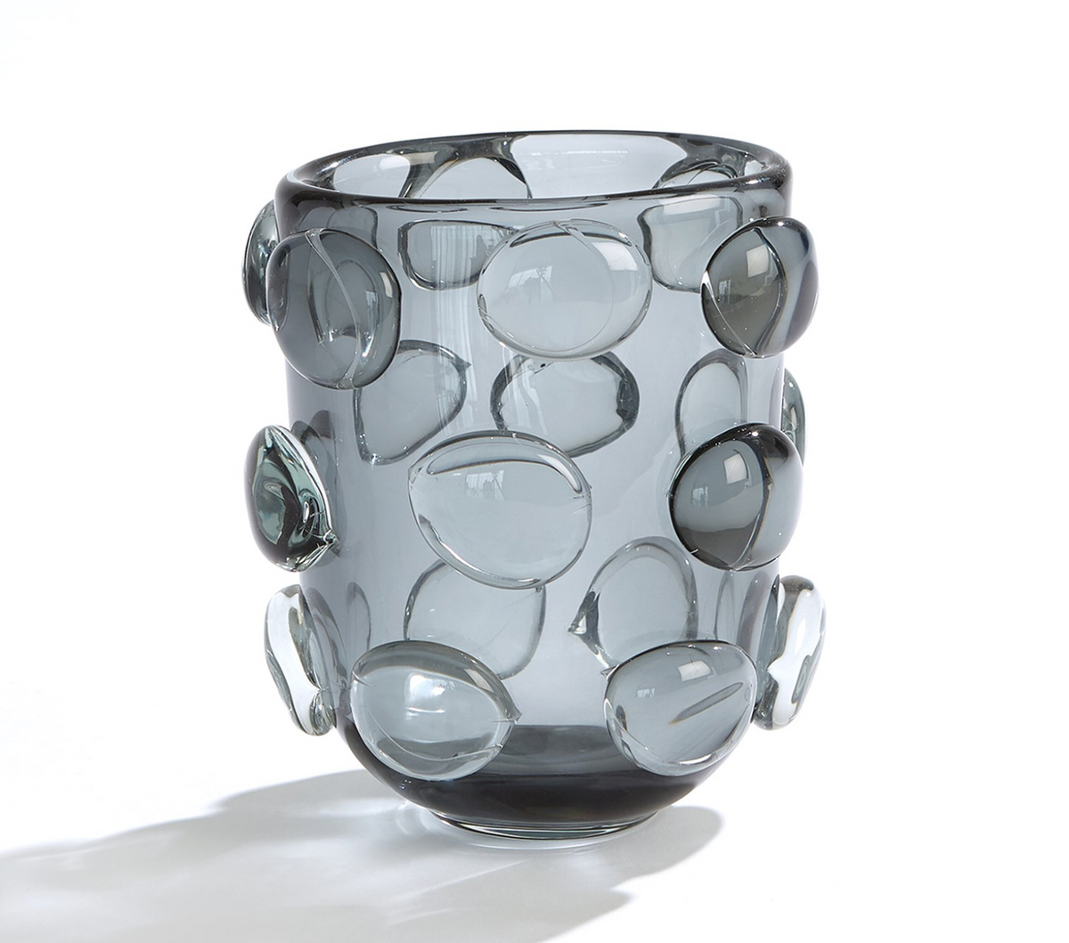Rondelle Grey Vase