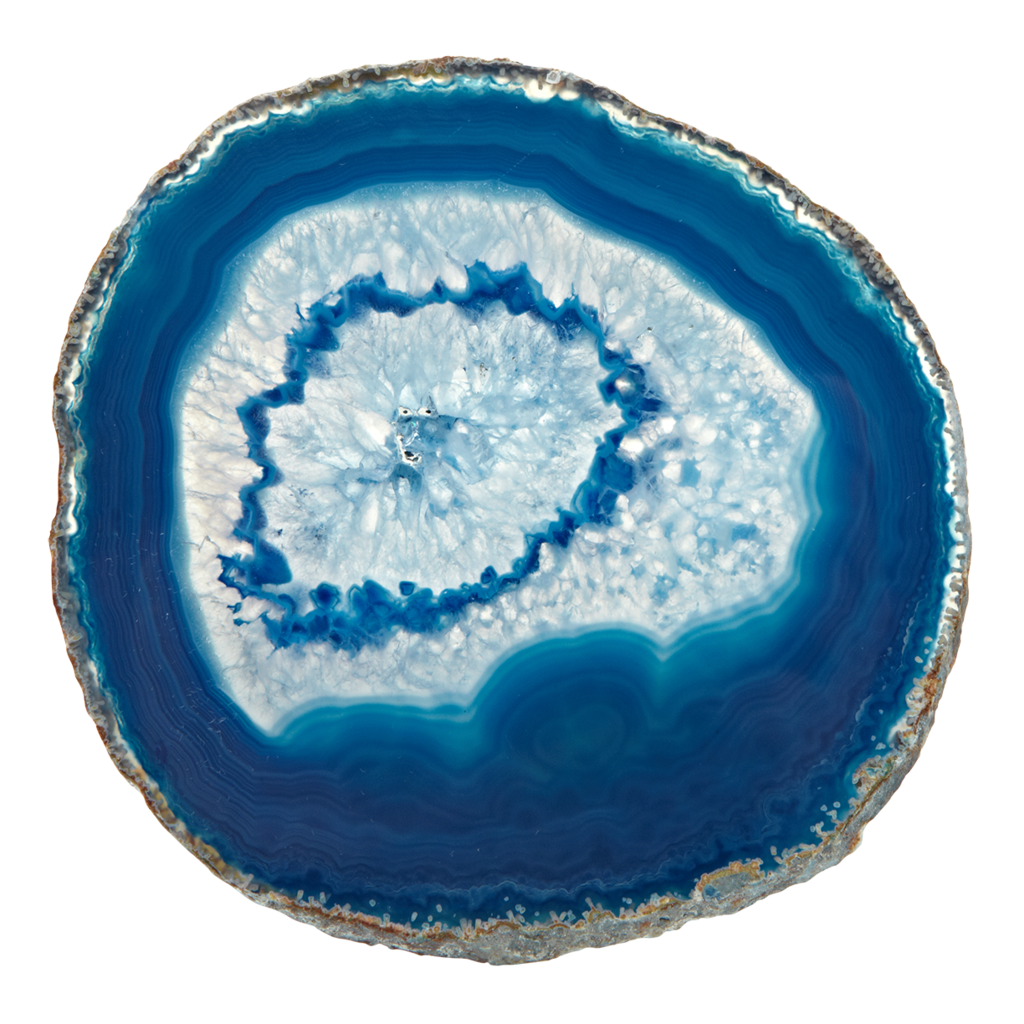 Agate Coaster Set Blue