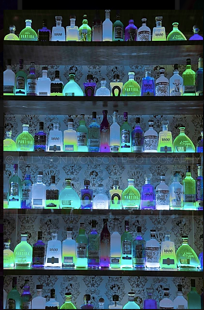 Tequila Glow Worms Art | Azul 24 x 36