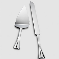 Ginkgo cake knife and server. 