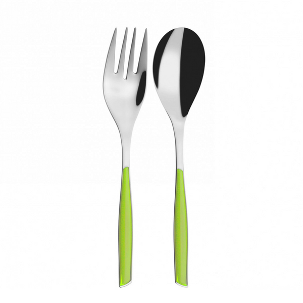 Glamour Serving Set 2 Piece in Green Apple. 