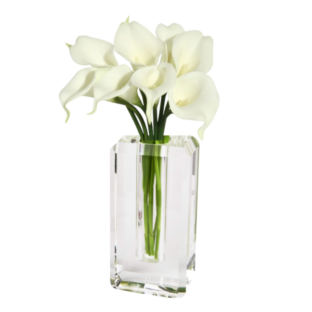 Hex edge vase. 