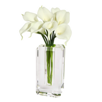 Hex edge vase. 