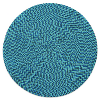 Ikat Weave Round Placemat Set of 4