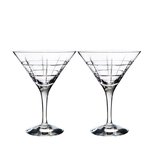 Simon Pearce Modern Classic Westport Stemless Martini Glass