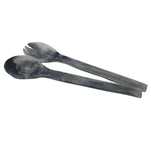 Black swirl resin everyday servers. 
