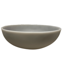 Large grey resin wave bowl.