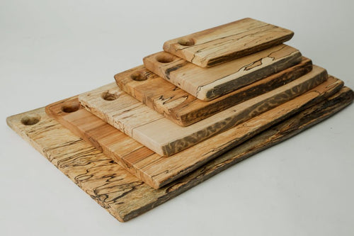 Spalted Maple Live Edge Board 21"