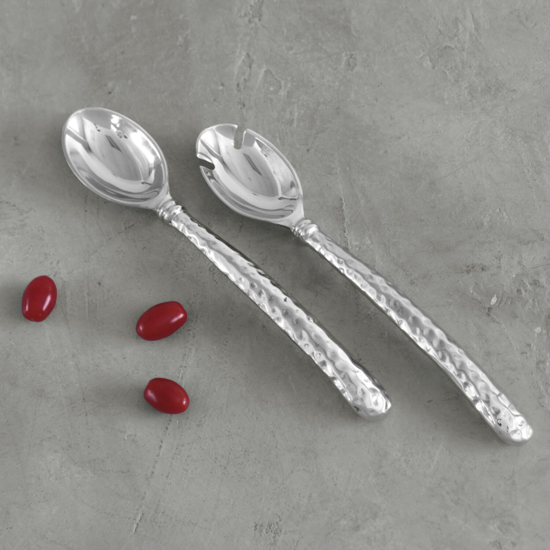 Large Soho Hammered Servers. 