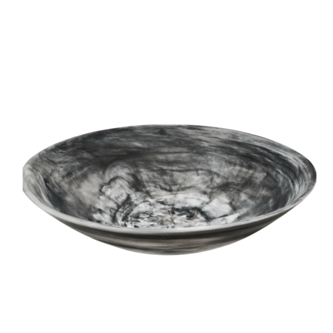 Nashi Home Swirl Resin Bowl - Thumbnail 3