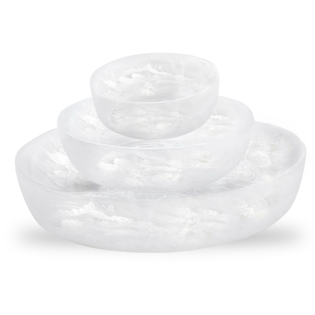 Swirl Resin Classic Round Bowl